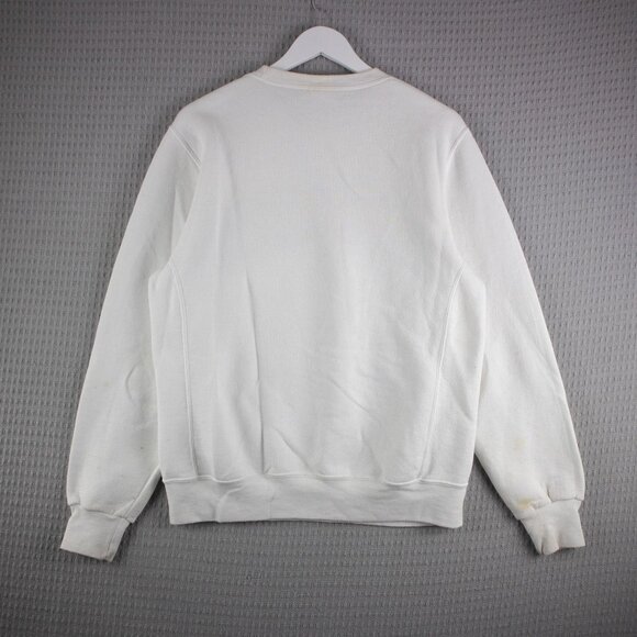 Russell Athletic Holy Cross Sweater Spell Out Mens Medium - Picture 2 of 8